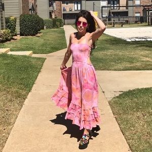 *SOLD* Hand Dyed Maxi Dress